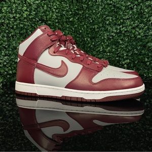NEW Nike Dunk HI Retro Men's Size 14 Dark Beetroot DD1399-600